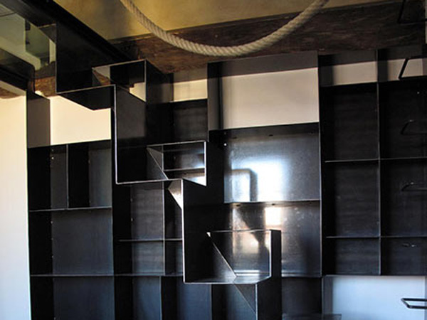 Scale-a-chiocciola-metalliche